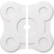 Ekena Millwork Luna Architectural Grade PVC Contemporary Ceiling Medallion, Two Piece, 32"OD x 3"ID x 11"C x 1"P CMP32LA2-03000 - alternate 1